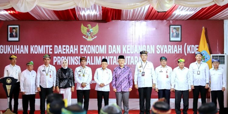 Dilaksanakan di Sebatik, Pengukuhan KDEKS Dianggap Istimewa oleh Wapres Ma’ruf Amin