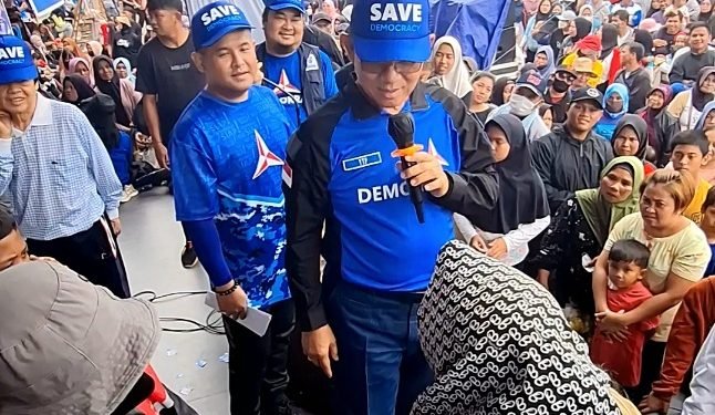 HUT Demokrat Dihadiri Ribuan Orang, YTP Sampaikan Salam AHY untuk Masyarakat Kaltara