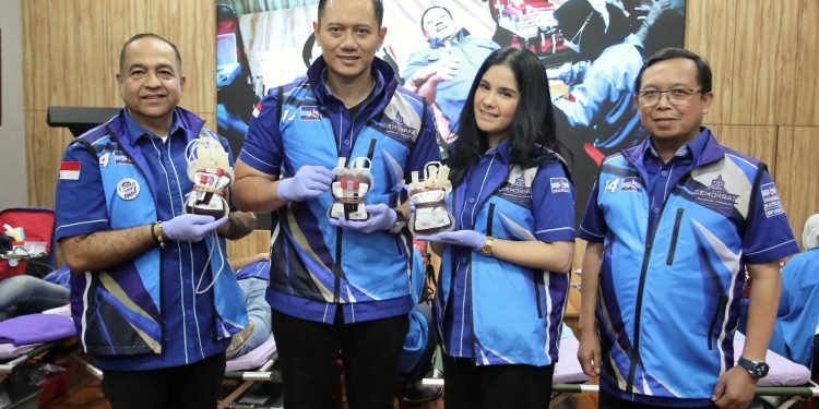 Rayakan HUT Demokrat ke-22, AHY: Kemanusiaan dan Rakyat yang Utama