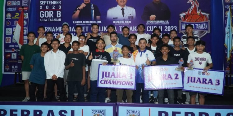 Turnamen Basket Wali Kota Tarakan Cup II 2023 Berakhir Sukses