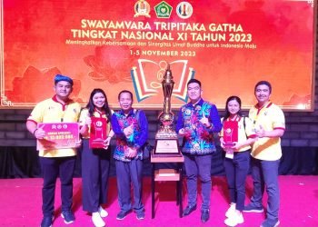 Luar Biasa..! Kaltara Peringkat 6 Nasional Swayamvara Tripitaka Gatha ke-XI