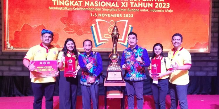 Luar Biasa..! Kaltara Peringkat 6 Nasional Swayamvara Tripitaka Gatha ke-XI