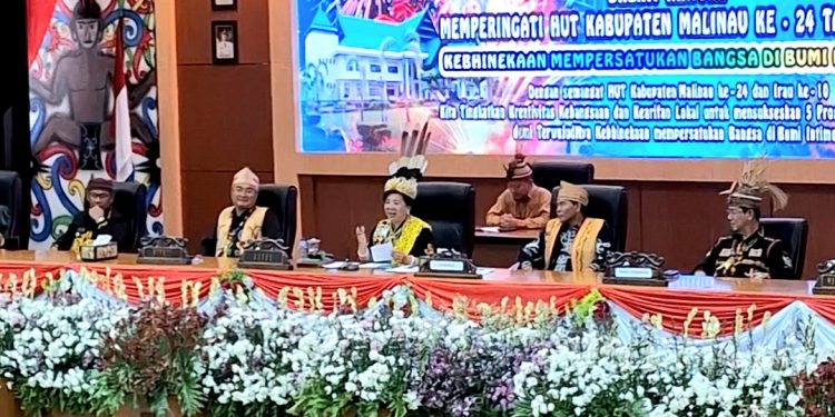 Pimpin Rapat Paripurna HUT ke-24 Malinau, Empat Pesan dan Harapan Ketua DPRD Ping Ding