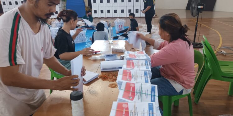 Sortir dan Pelipatan Surat Suara Berproses