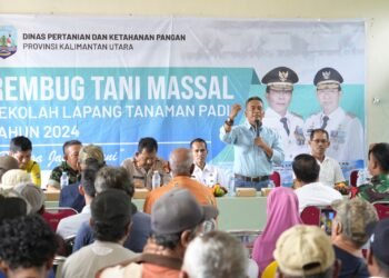 Launching Sekolah Lapang, DPKP Sebut Sebagai Sarana Peningkatan SDM Pertanian