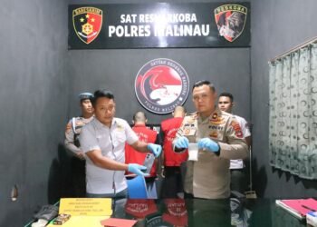 Ungkap Penyalahgunaan Narkoba, Awal Juli Polres Malinau Amankan Dua Pelaku