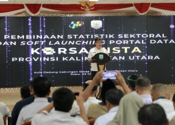 Pemprov Apresiasi Upaya BPS Kaltara Menyongsong Indonesia Emas 2045 Melalui Aplikasi Korsa Vista