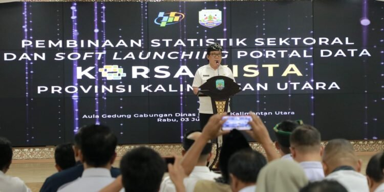Pemprov Apresiasi Upaya BPS Kaltara Menyongsong Indonesia Emas 2045 Melalui Aplikasi Korsa Vista