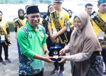 Sebulan di Bulungan, Rombongan Pertukaran Pemuda Disambut Tradisi Meja Panjang