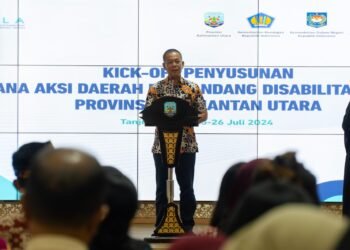 Kick-Off Penyusunan RAD-PD Provinsi Kaltara, Wujudkan Inklusi dan Pemberdayaan Penyandang Disabilitas