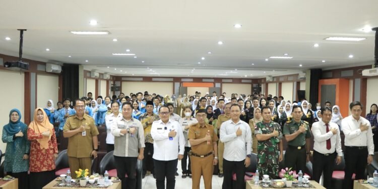 Ratusan Siswa Ikuti Sosialisasi Anti Narkoba dalam Peringatan HANI 2024