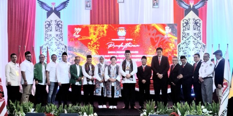 Sepakat Mengantarkan Yansen TP-H. Suratno Daftar ke KPU, Demokrat, PKB dan PPP Percaya Penyelenggara Pilkada Kaltara Profesional