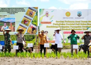 Galakkan Aksi Gerakan Peningkatan Produksi Padi