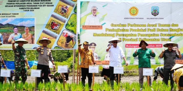 Galakkan Aksi Gerakan Peningkatan Produksi Padi