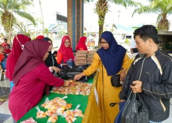 DPKP Kaltara dan Bulog Gelar Pasar Murah Semarakkan HUT ke-79 RI
