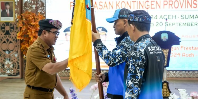 Bertolak ke Aceh-Sumut, Sekprov Sampaikan Pesan Untuk Kontingen Kaltara