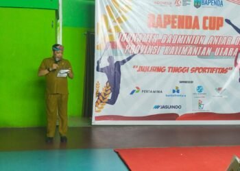 Pemprov Kaltara Apresiasi Turnamen Badminton Bapenda CUP