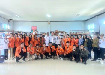 Kembangkan Diri, Mahasiswa Poltek Malinau Kunjungi Dispusip