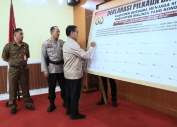 Polres Malinau Gelar Deklarasi Pilkada Damai