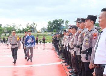 Digelar 13 Hari, Polda Kaltara Apel Gelar Pasukan Operasi Lilin Kayan 2024