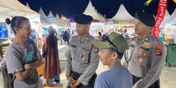 Optimalisasi Keamanan Kota Tarakan, Ditpamobvit Polda Kaltara Patroli Rutin