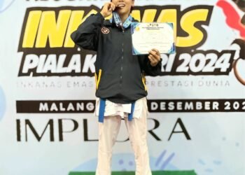Wah Mantap..! Srikandi Satbrimob Polda Kaltara Raih Medali Emas Kejuaraan Karate Tingkat Nasional