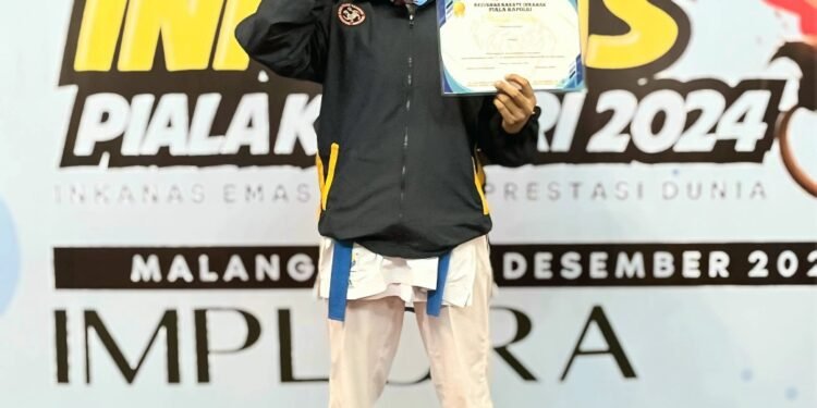 Wah Mantap..! Srikandi Satbrimob Polda Kaltara Raih Medali Emas Kejuaraan Karate Tingkat Nasional