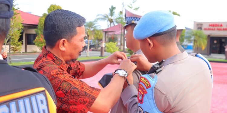 Amankan Nataru, Polresta Bulungan Apel Gelar Pasukan Operasi Lilin Kayan 2024