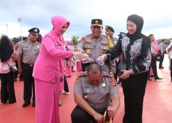 Dari Perwira Hingga Tamtama, Ratusan Personel Polda Kaltara Naik Pangkat di Penghujung Tahun 2024