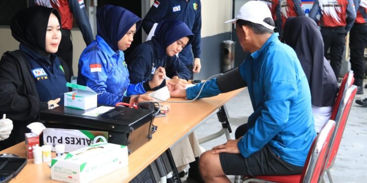 HUT ke-7 Polda Kaltara, Ada Layanan Kesehatan Gratis di Tebu Kayan!