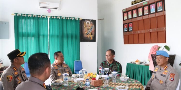 Silaturahmi ke Kodim 0910/ Malinau, Kapolda Kaltara: Sinergitas TNI-Polri Pilar Utama Jaga Kamtibmas