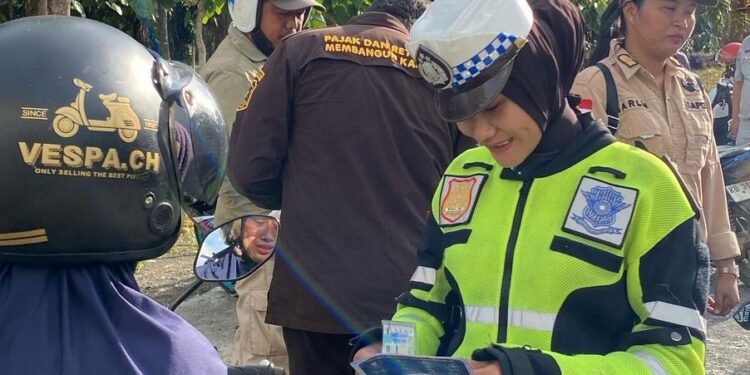 Razia di Sengkawit, 27 Pelanggar Kena Tilang
