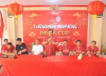 Pesertanya Ada yang dari Sumatera, Turnamen Mahjong Imlek Cup Kaltara 2025 Resmi Dibuka