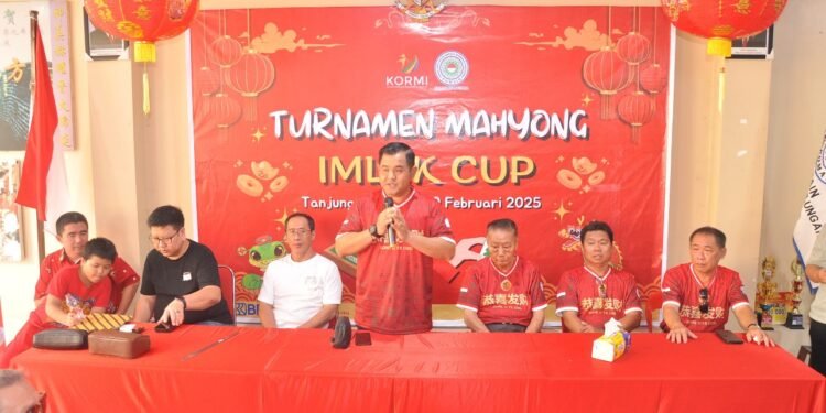 Pesertanya Ada yang dari Sumatera, Turnamen Mahjong Imlek Cup Kaltara 2025 Resmi Dibuka