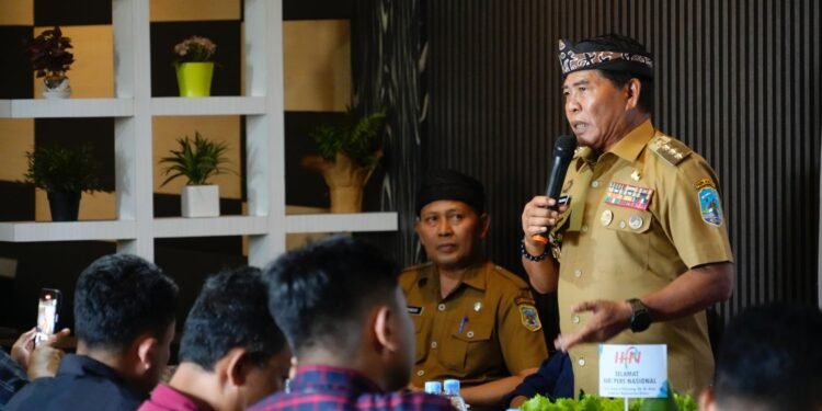 Berkontribusi dalam Pembangunan Daerah, Gubernur Zainal Sampaikan Apresiasi pada Insan Pers di HPN 2025