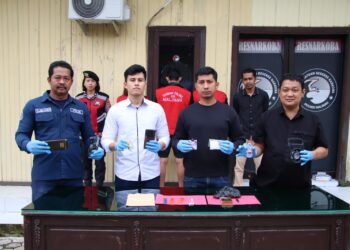 Diduga Jaringan, Tiga Pengedar Narkoba di Malinau Ditangkap Polisi