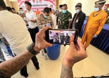 Selamatkan 90 Ribu Jiwa, Polda Kaltara Musnahkan Barang Bukti Miras dan Narkotika