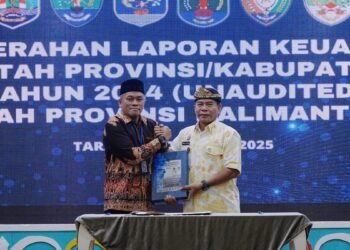 Aset Tetap Mengalami Peningkatan, Gubernur Zainal Serahkan LKPD 2024 Unaudited ke BPK RI