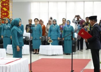 Gubernur Kaltara Lantik Ketua TP-PKK