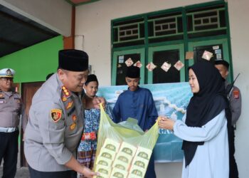 Berbagi Takjil, Kapolresta Bulungan Kunjungi Panti Asuhan Muhammadiyah Putra
