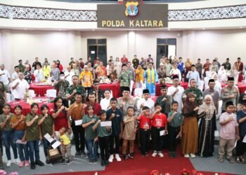 Pererat Tali Silaturahmi, Kapolda Kaltara Gelar Buka Puasa Bersama Insan Media dan Anak Yatim