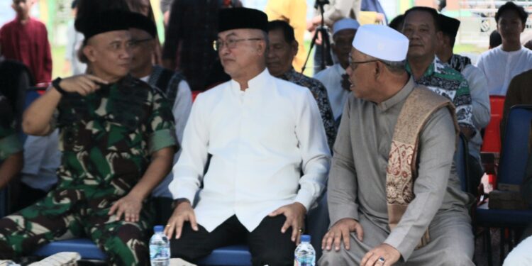 Danrem 092/Mrl Safari Ramadan Bersama Pemkab Malinau