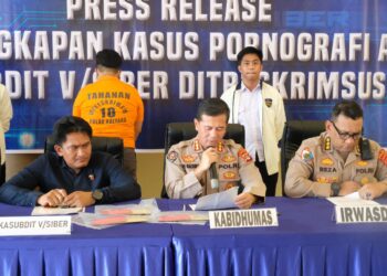 Ungkap Kasus Kejahatan Siber Pornografi Anak, Polda Kaltara Berhasil Tangkap Pelaku di Mojokerto