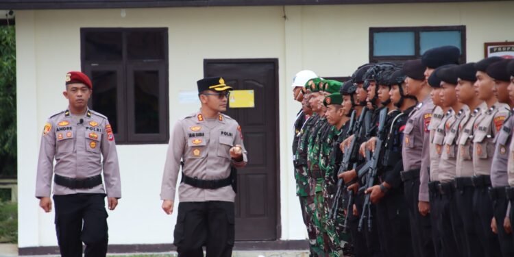 Operasi Ketupat Kayan 2025, Polres Malinau Fokus di Tiga Titik Pos Pelayanan