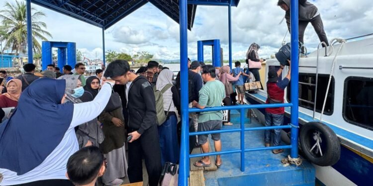 Gunakan Berbagai Moda Transportasi, Puluhan Ribu Orang Mudik dan Balik di Kaltara