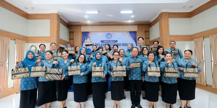 Maylenty Wempi: Program Kerja PKK Sinergi dengan 5 Program Unggulan Pemkab Malinau