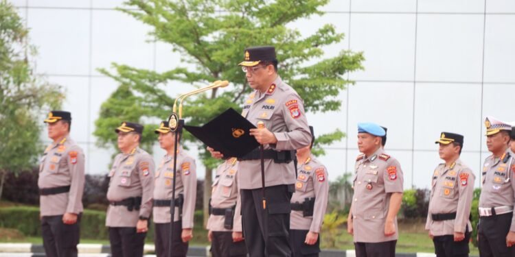 Tekankan Pengabdian Tulus Ikhlas, Kapolda Kaltara Pimpin Upacara Hari Kesadaran Nasional