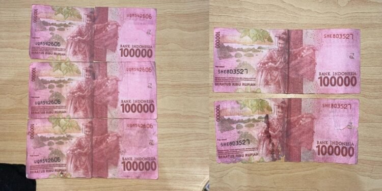 Amankan Dua Pelaku, Polresta Bulungan Ungkap Sindikat Pengedar Uang Palsu