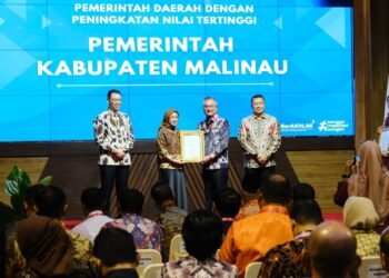 Tertinggi Secara Nasional dan Satu-satunya di Kaltara, Pemkab Malinau Raih Penghargaan IRB 2024