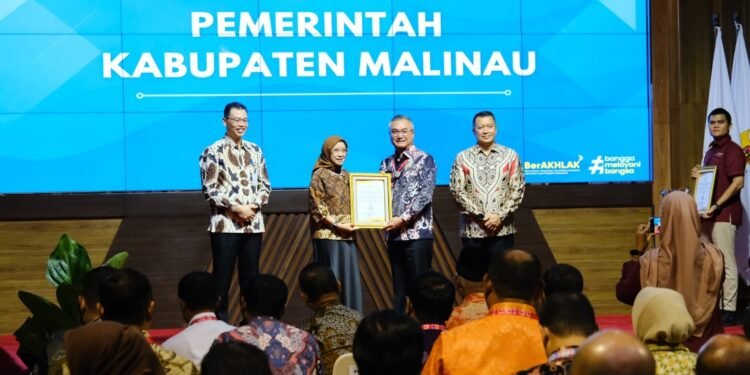 Tertinggi Secara Nasional dan Satu-satunya di Kaltara, Pemkab Malinau Raih Penghargaan IRB 2024